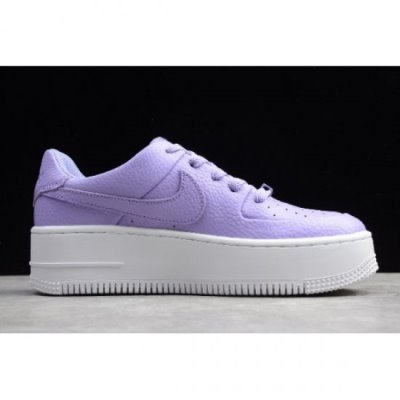 Nike Bayan Air Force 1 Sage Low Oxygen Zeytin Yeşili / Mor Kaykay Ayakkabı Türkiye - 5M4RYT1N